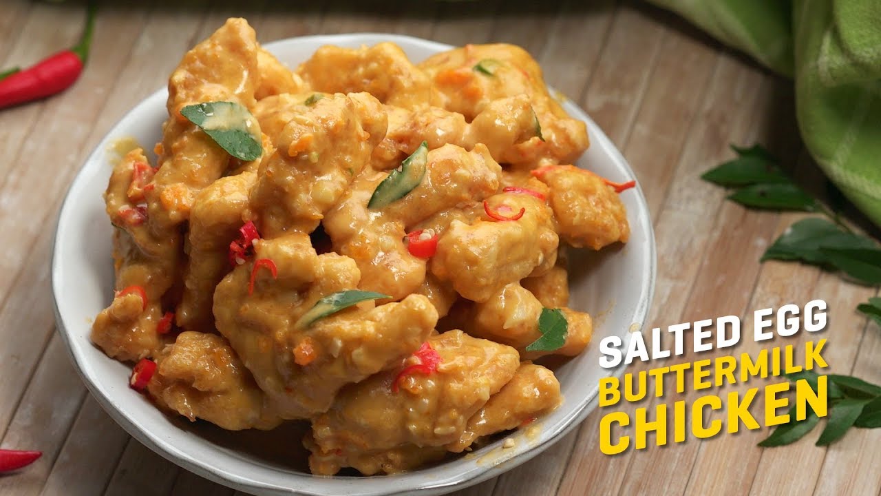 Crispy Salted Egg Chicken Recipe